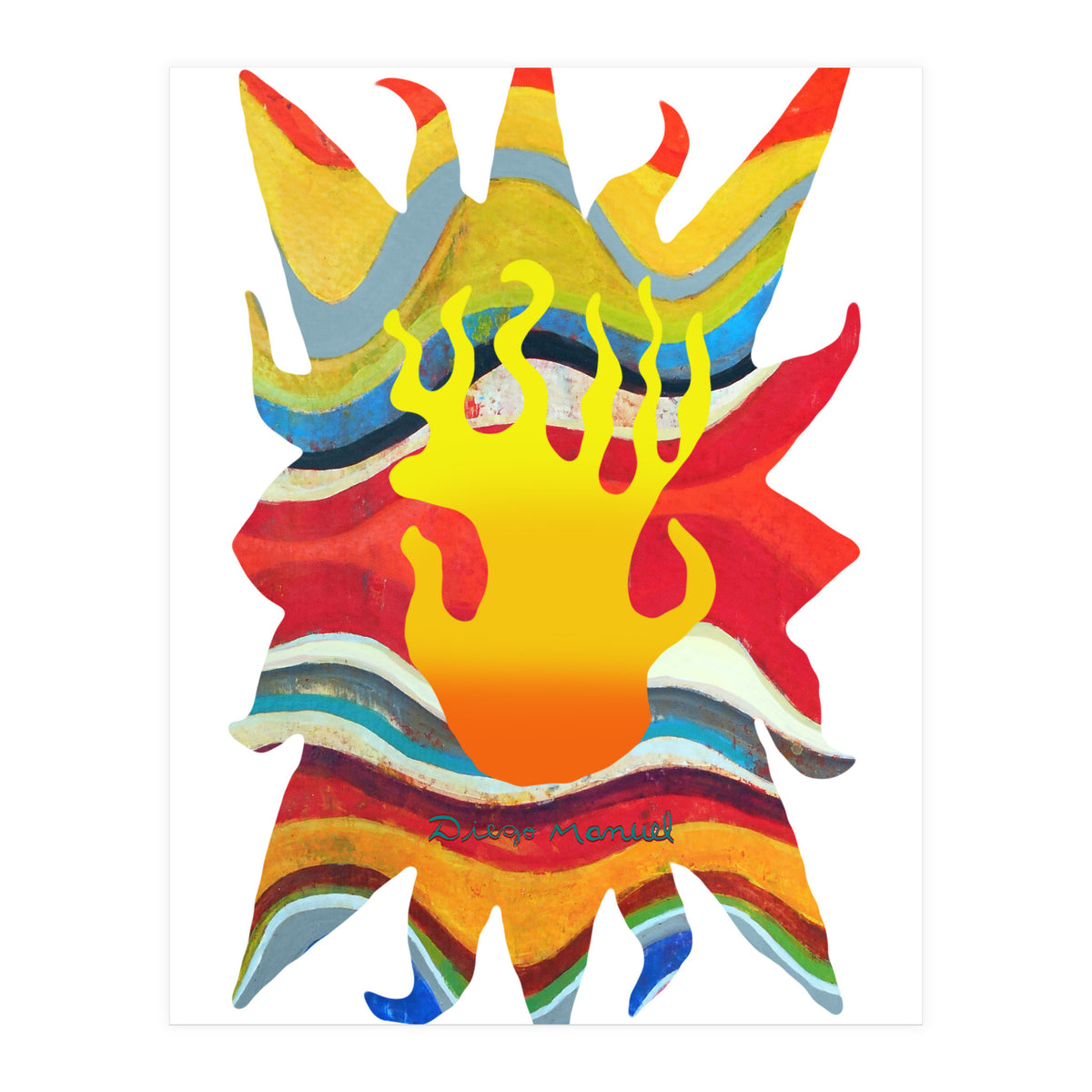 Fuego 7 Copia (Print Only)