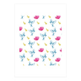 Blue Bird Pattern (Print Only) thumbnail