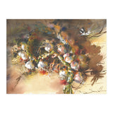 Still life garlic Watercolor  (Print Only) thumbnail