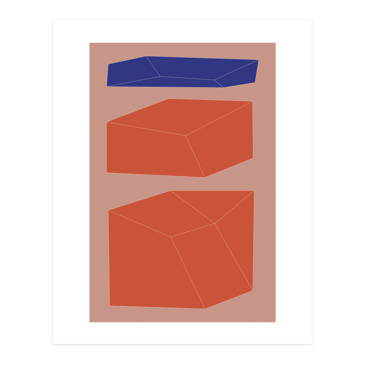 Minimal Geometry No 9 (Print Only)