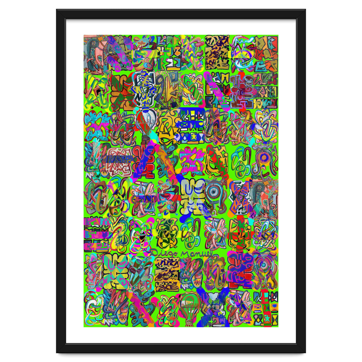 Graffitis 2021 Tapiz 103