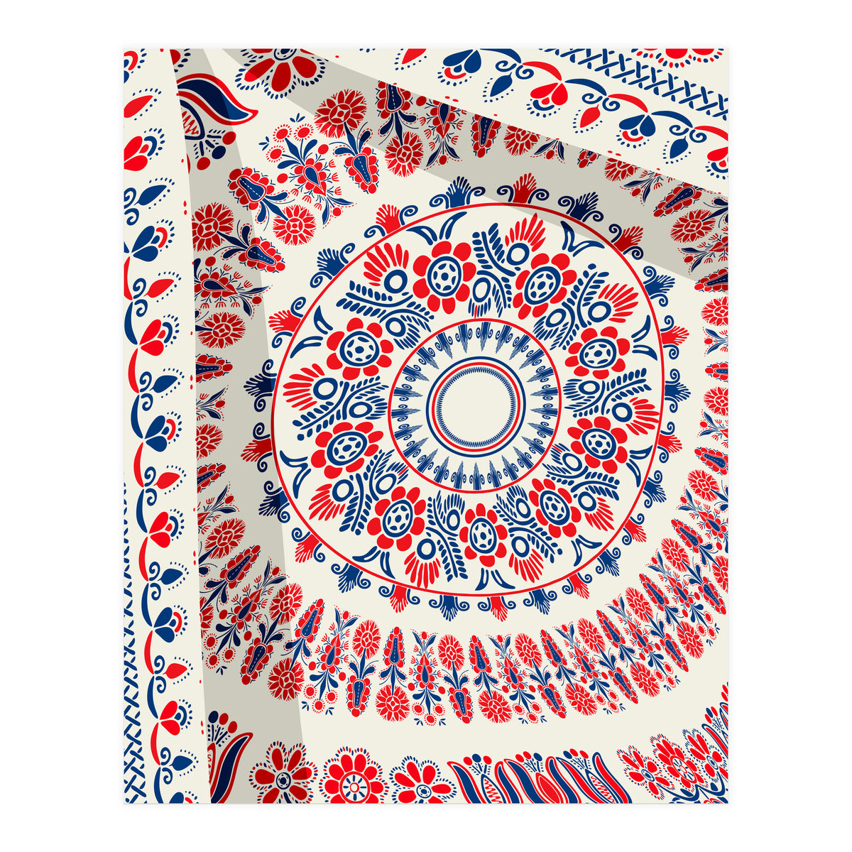 Romanian embroidery background 37 (Print Only)