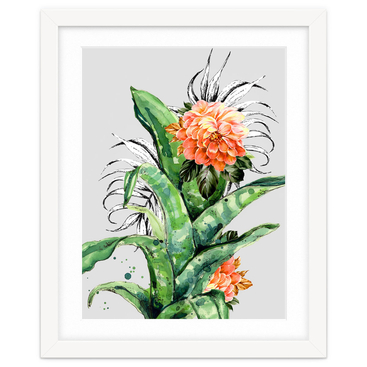 Collage of florid nature