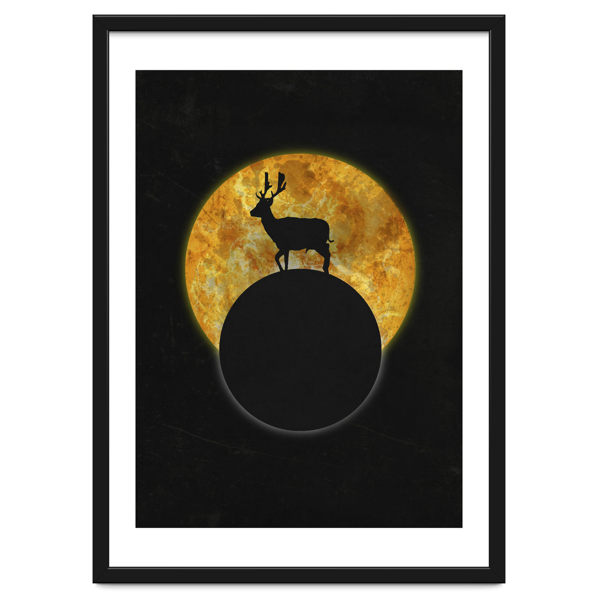 Deer On The Moon