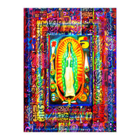 Graffiti Digital 2022 335 and Virgin of Guadalupe (Print Only)