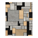 Random Pattern - Concrete and Wood (Print Only) thumbnail