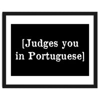 Judges You In Portuguese