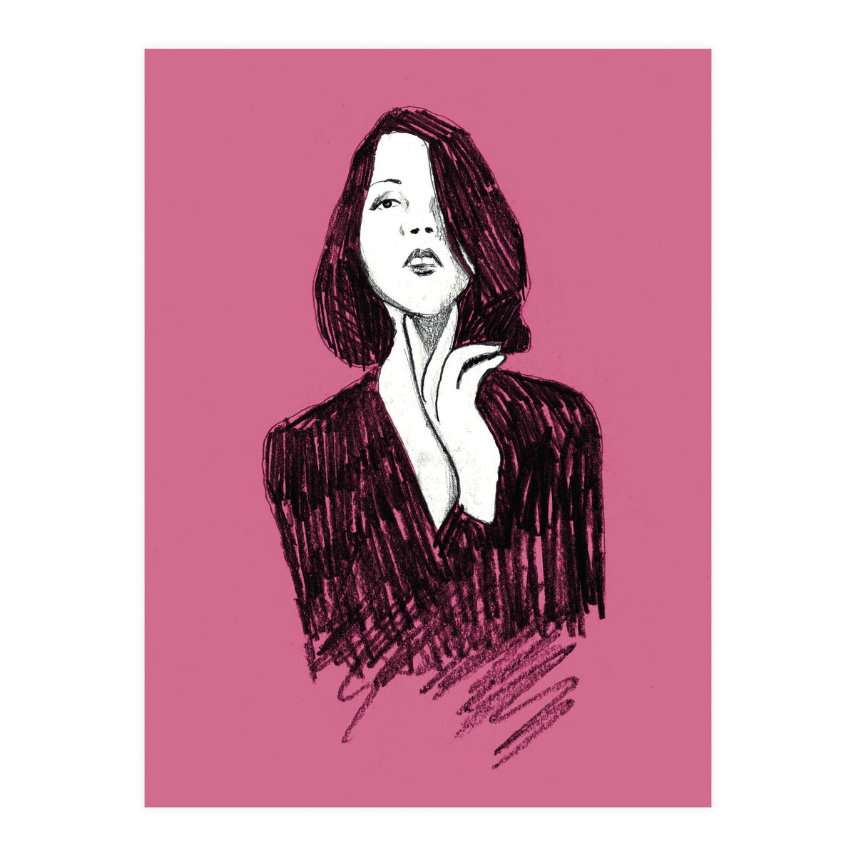 Pink mood (Print Only)
