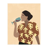 Mid Century Modern Woman (Print Only) thumbnail