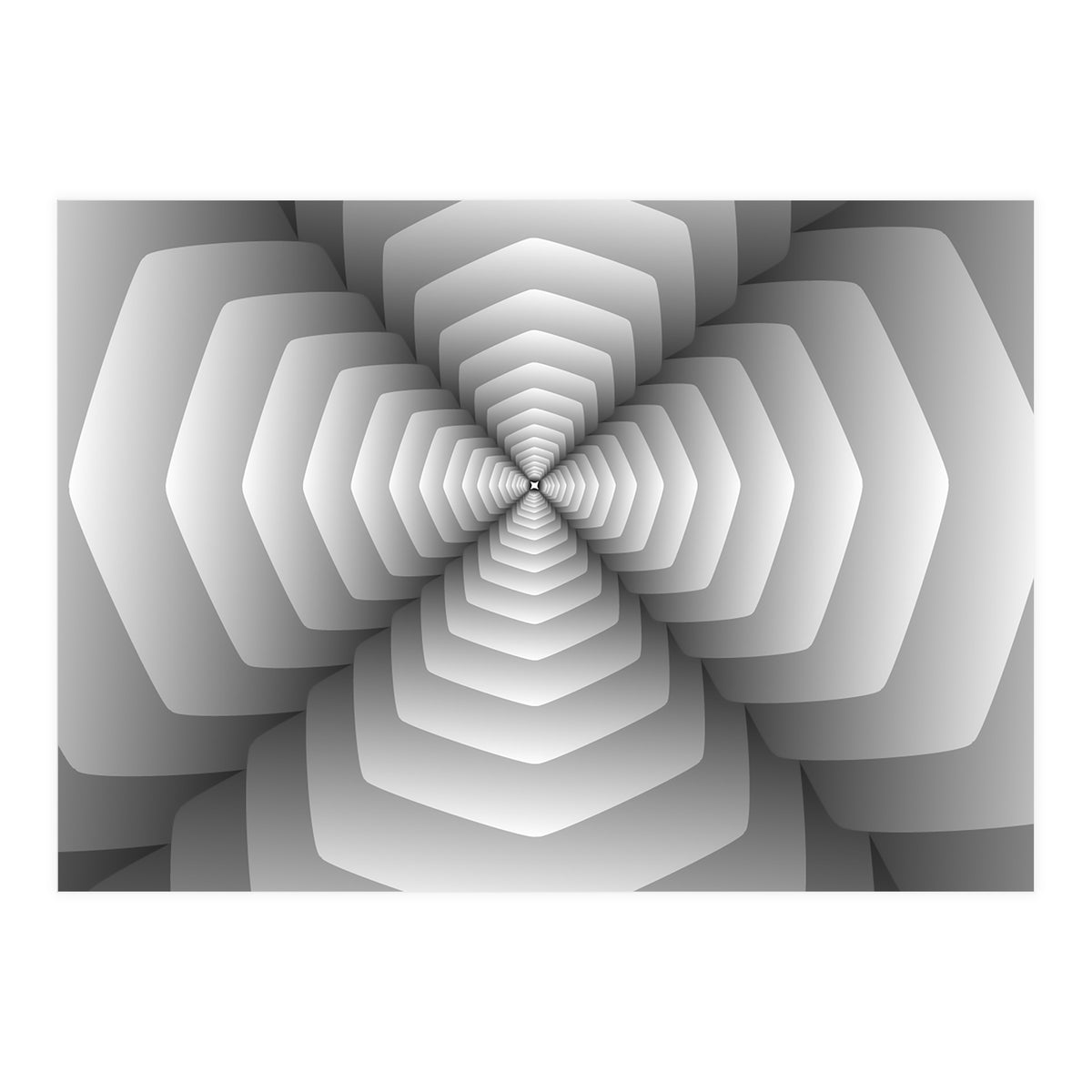 3d Tunnel Abstract  (Print Only)