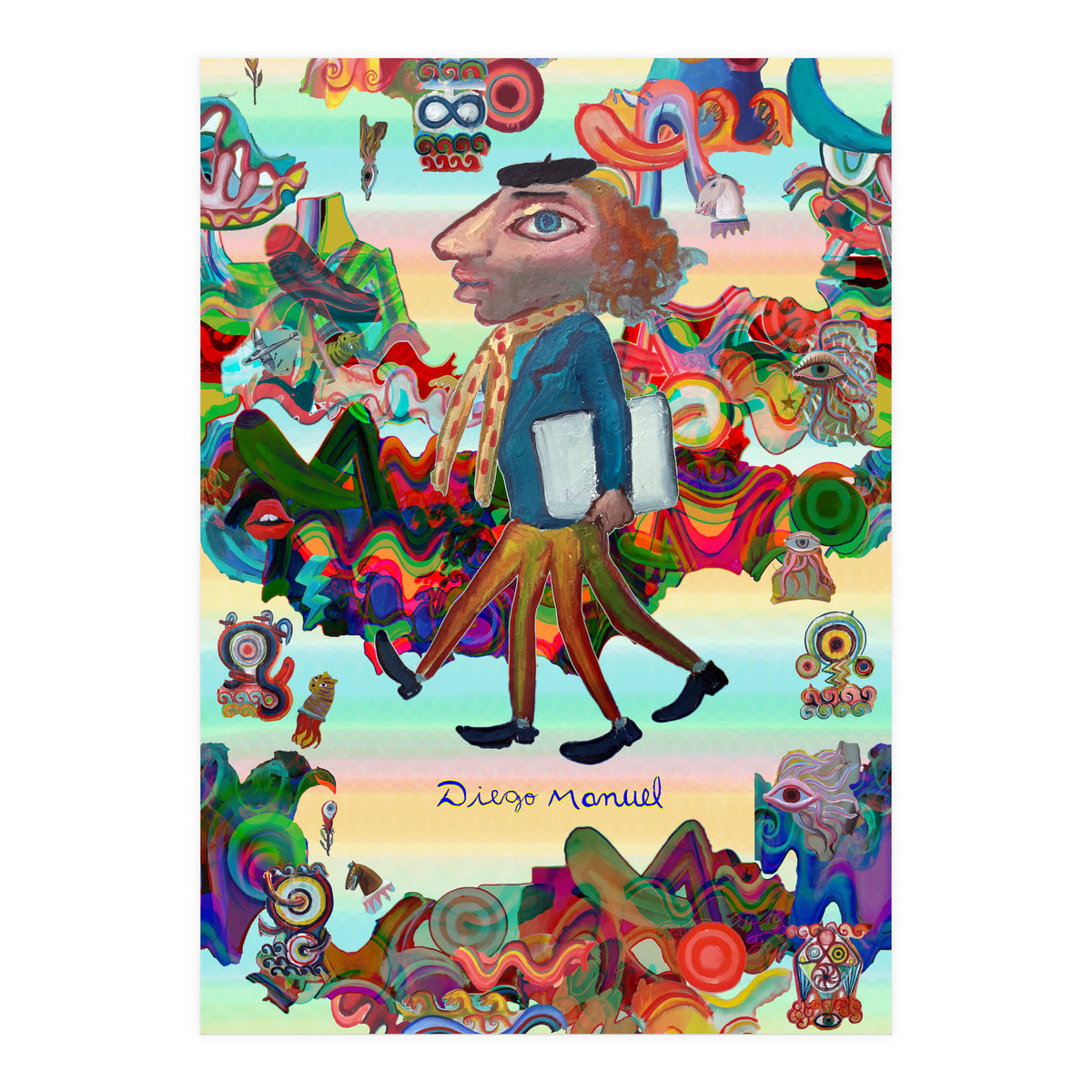 Graffitis 2021 Tapiz 92 (Print Only)