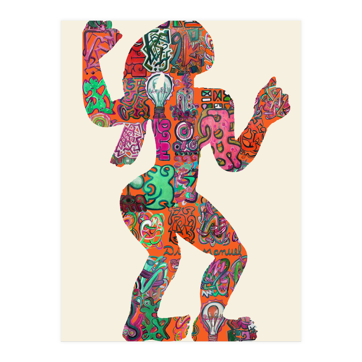 Graffiti Digital Nuevo 6 (Print Only)