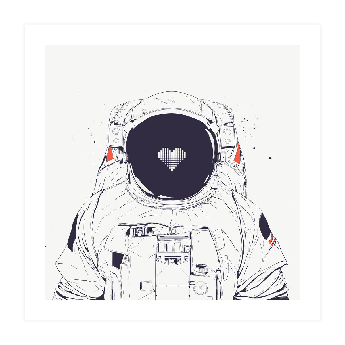 Astronaut Love (Print Only)