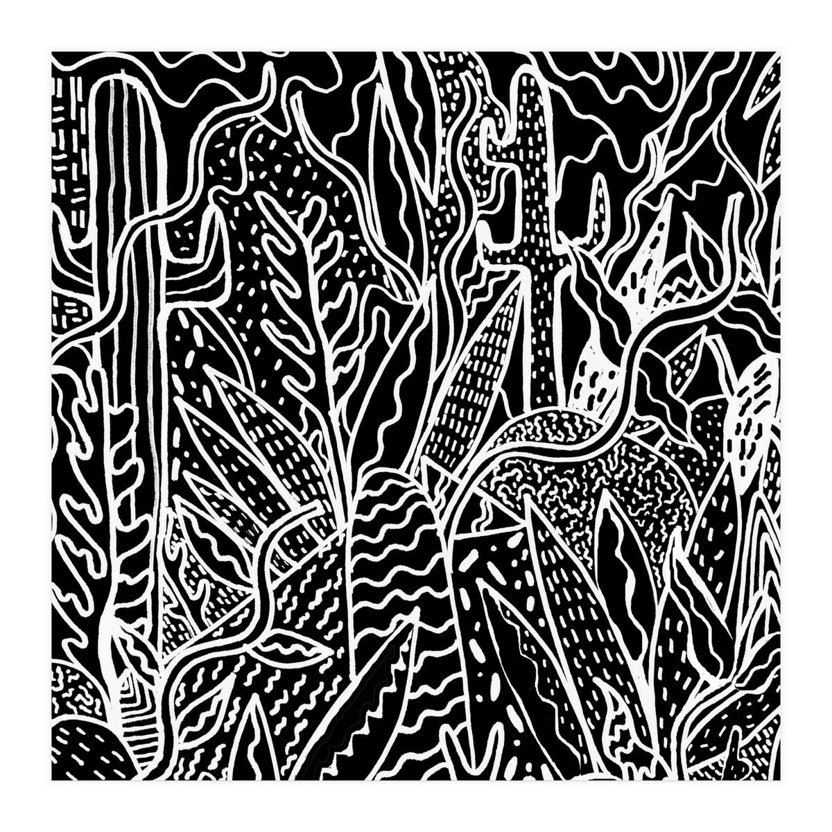 The Garden Ohh Deer (Print Only)