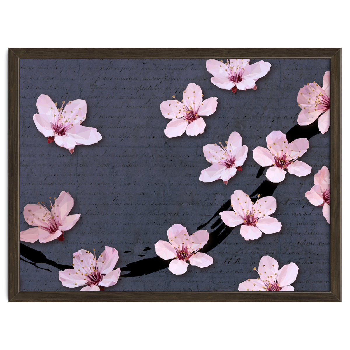 Triangulated Cherry Blossoms