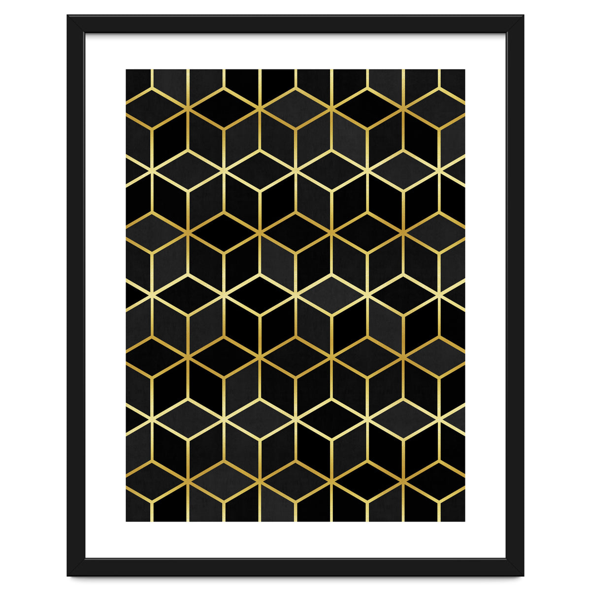 Colorful and golden pattern IV