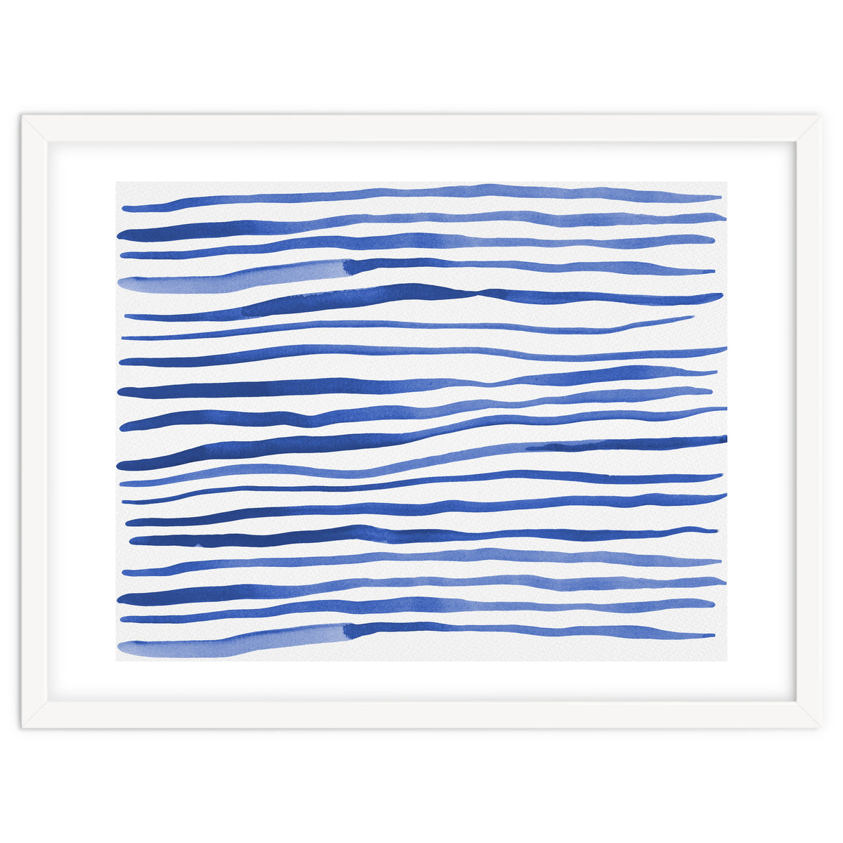 Irregular blue lines pattern