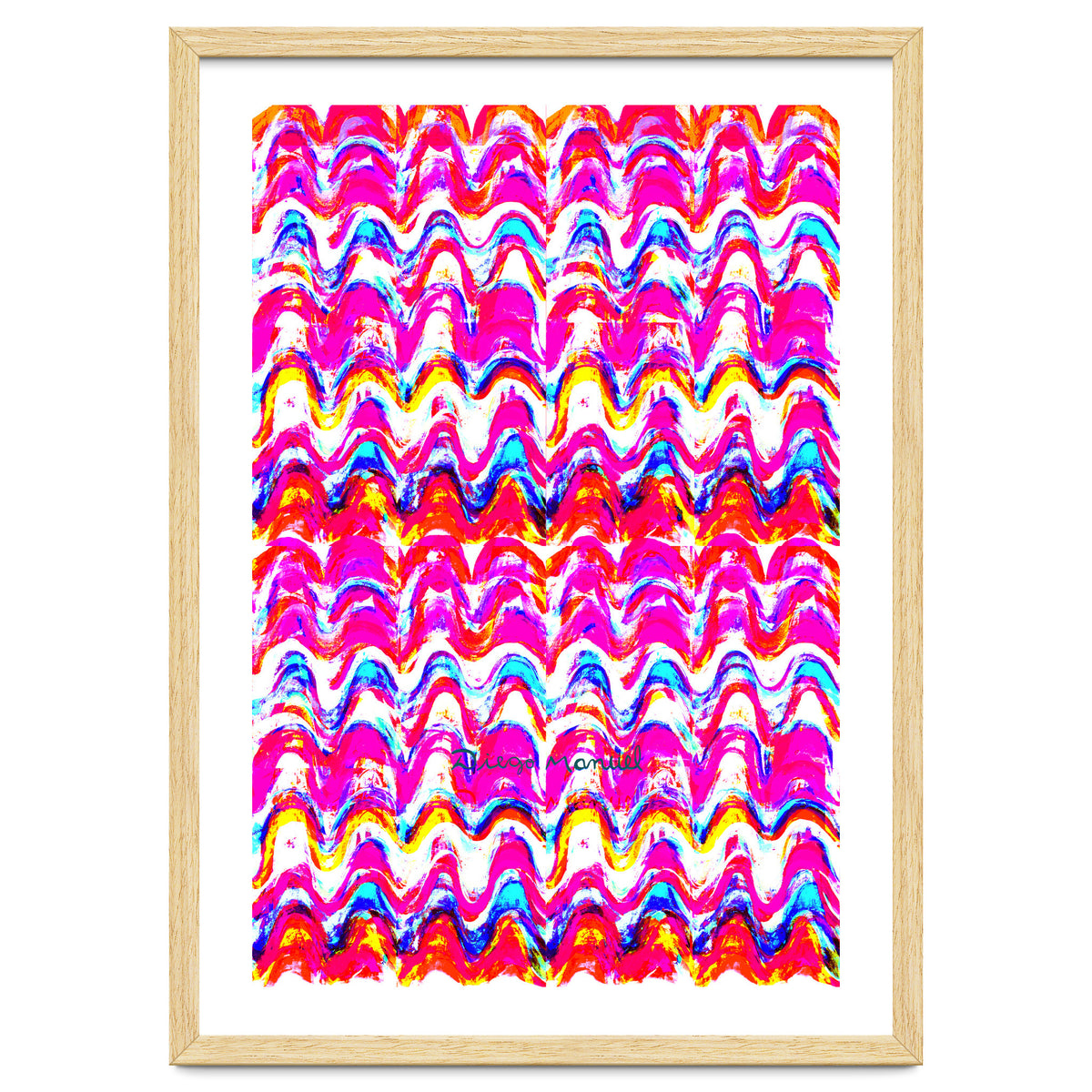 Pop abstract color full