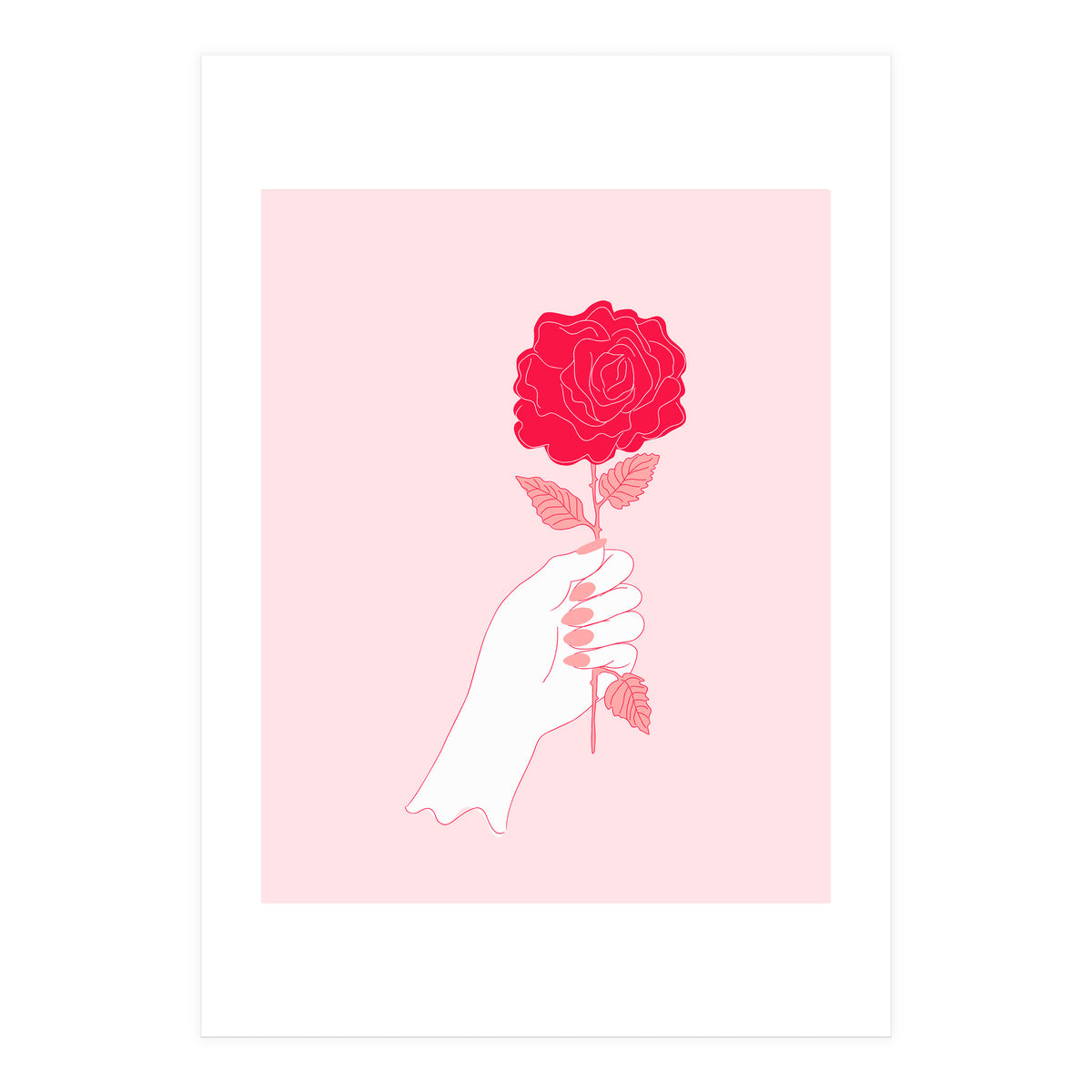 Feminist Rose (Print Only)