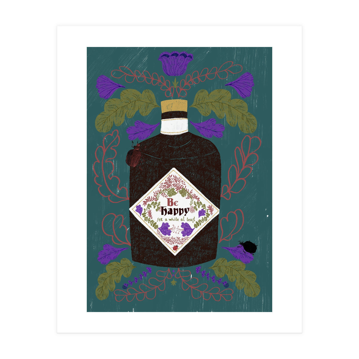 Be Happy (Print Only)