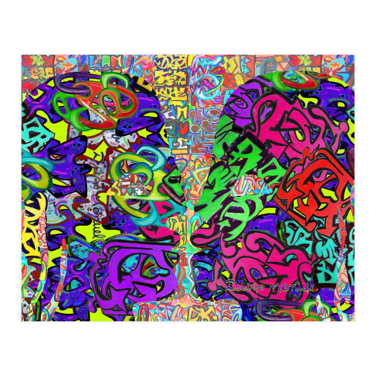Abstracto Pop Nuevo B15 (Print Only)