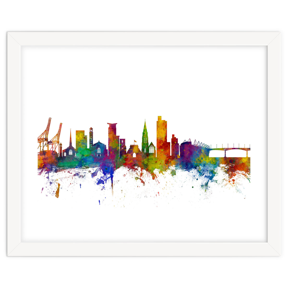 Southampton England Skyline