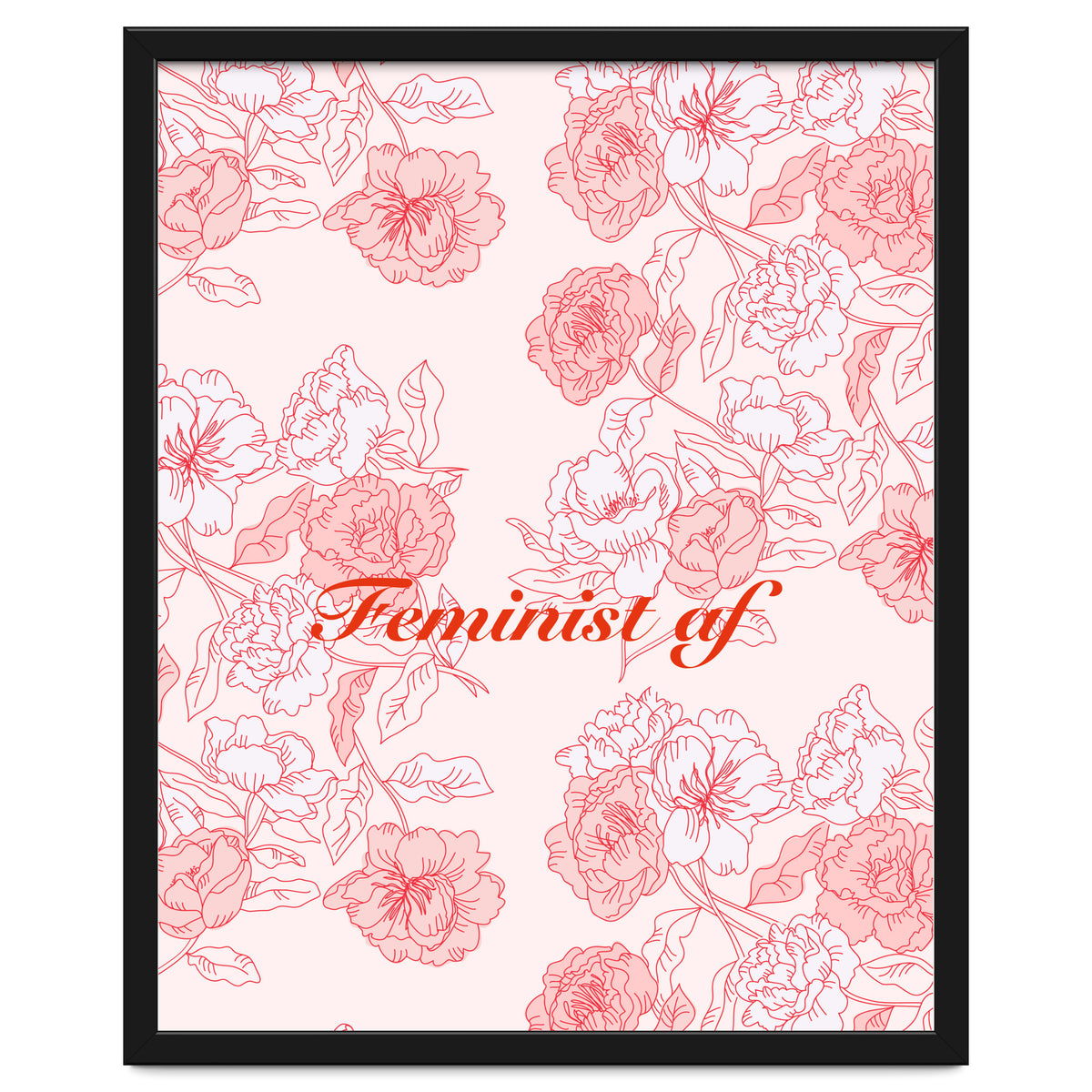 Flowers Feminist Millenialprint