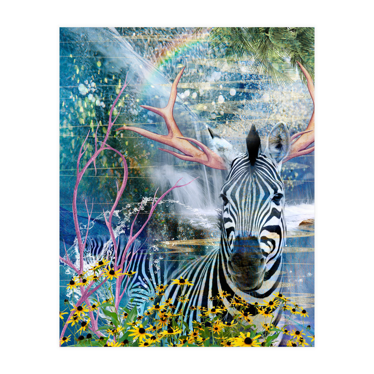 Zebralope (Print Only)