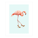 Fancy Flamingo (Print Only) thumbnail