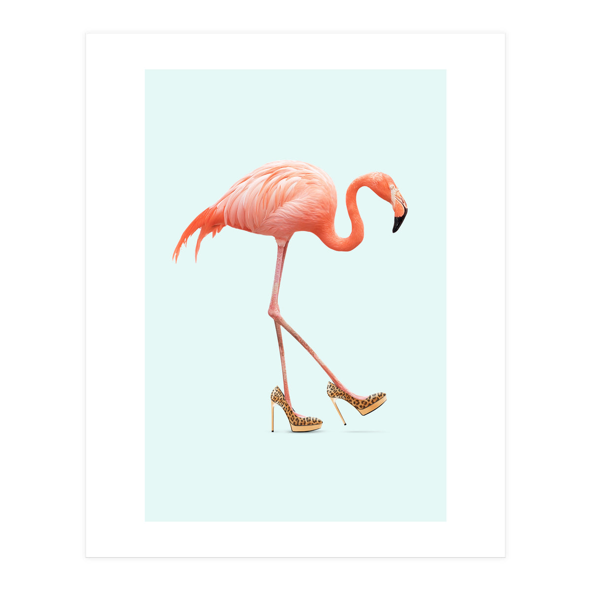 Fancy Flamingo (Print Only)