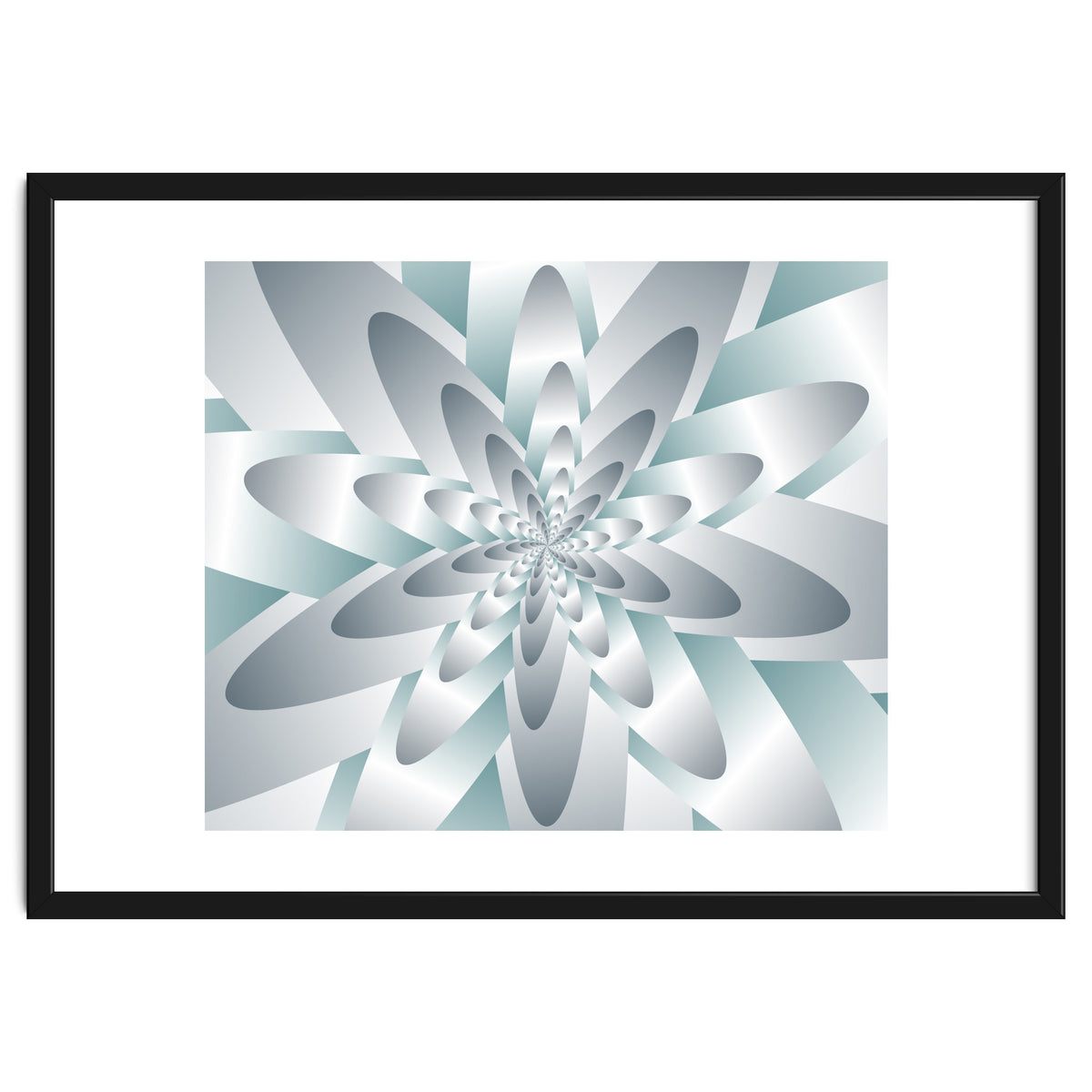 Swirl Flower Pattern