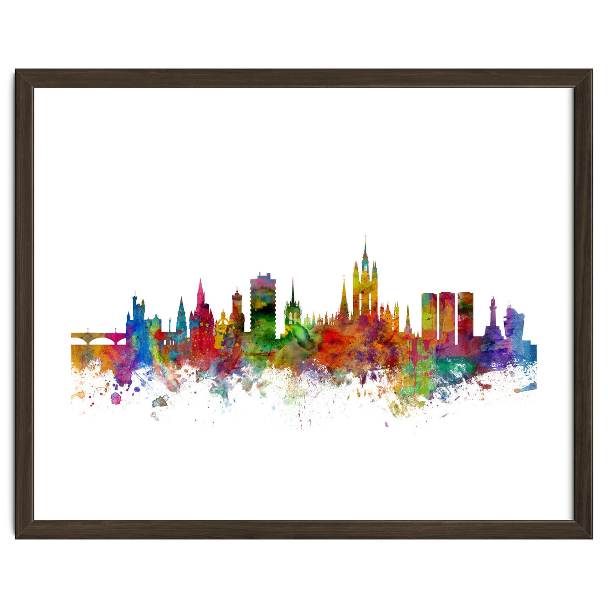 Aberdeen Scotland Skyline