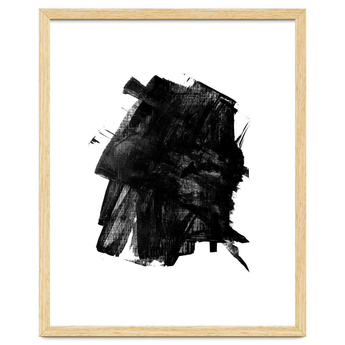 Minimalist Textured Brushstroke Art #3