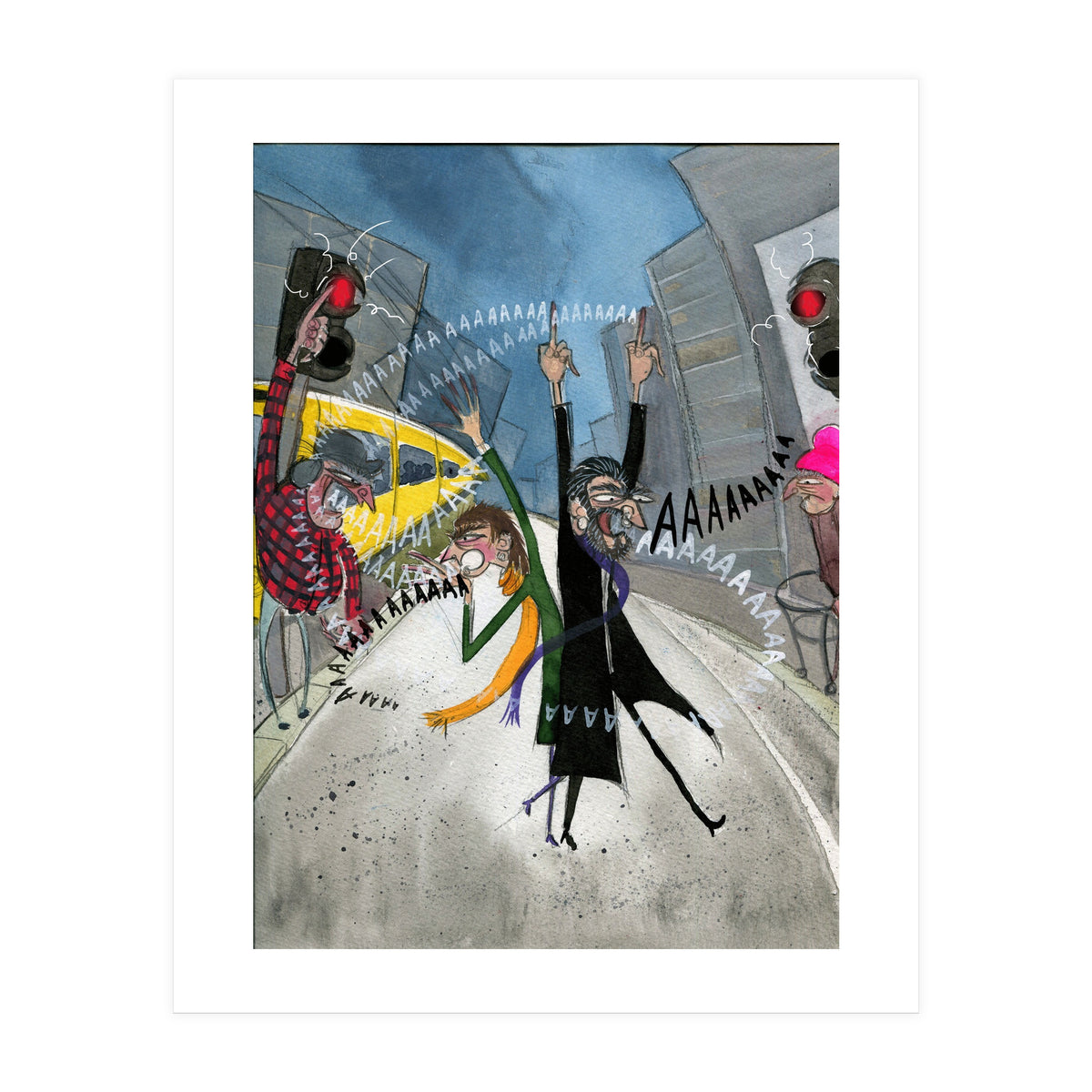 Berlin morning chit chat (Print Only)