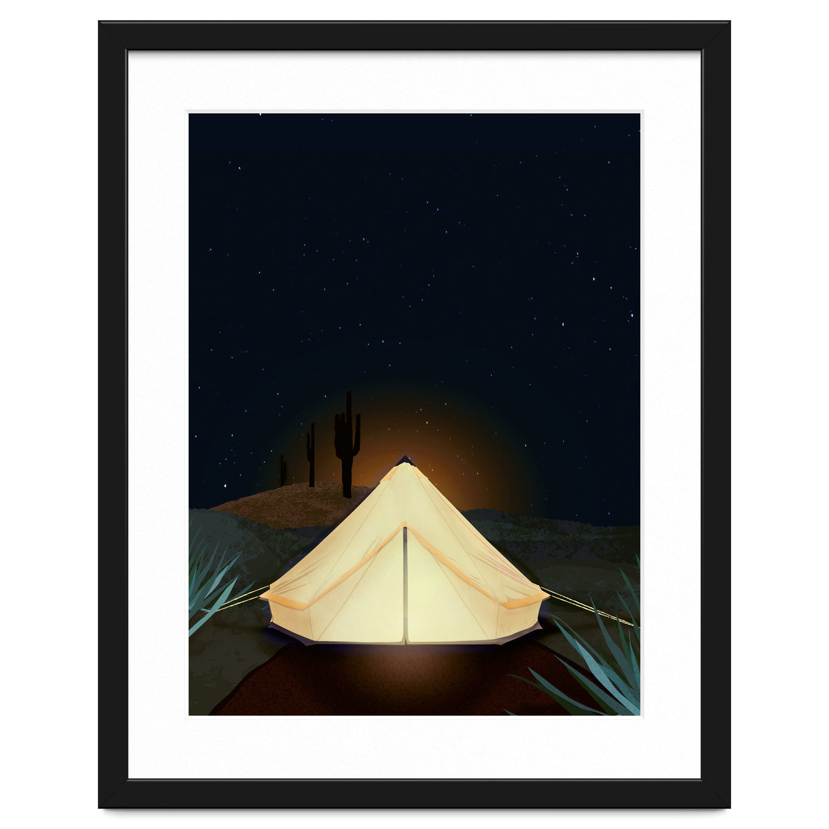 Tent at Night