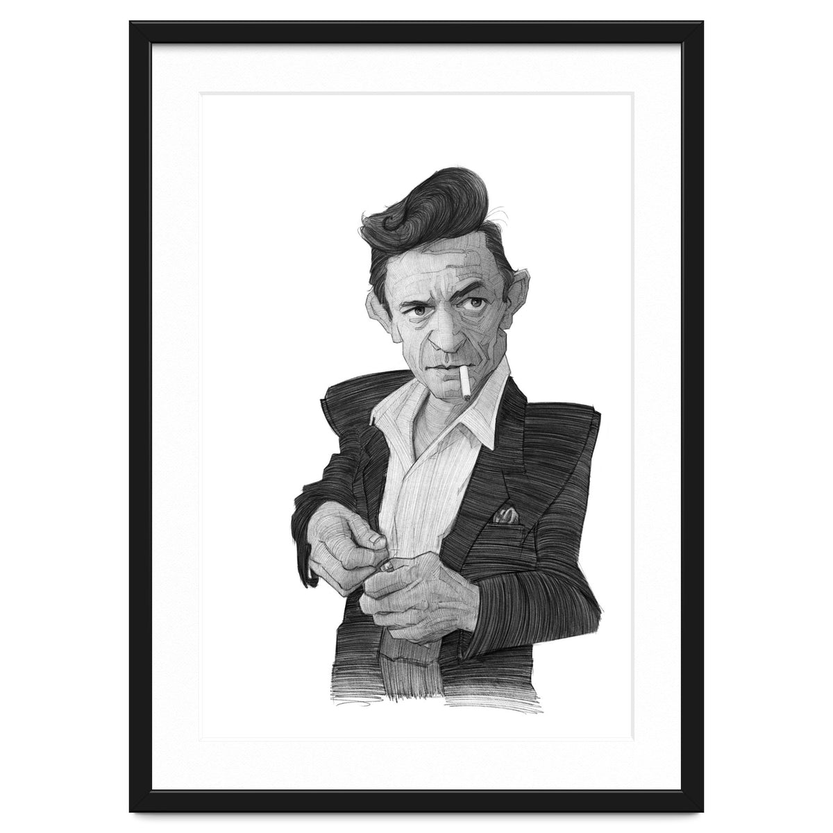 Johnny Cash Portrait