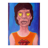 Mick and hearts (Print Only) thumbnail