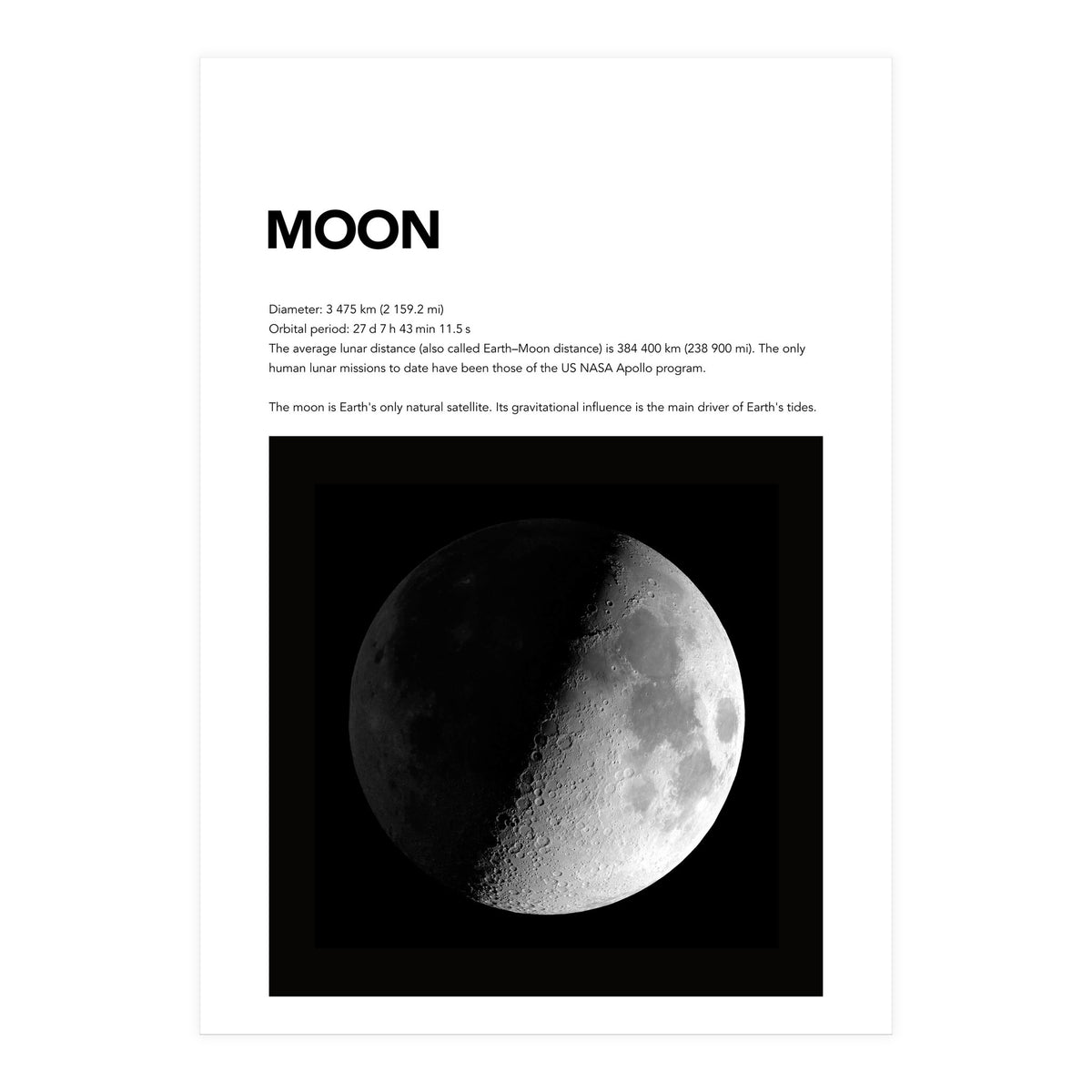 MOON (Print Only)