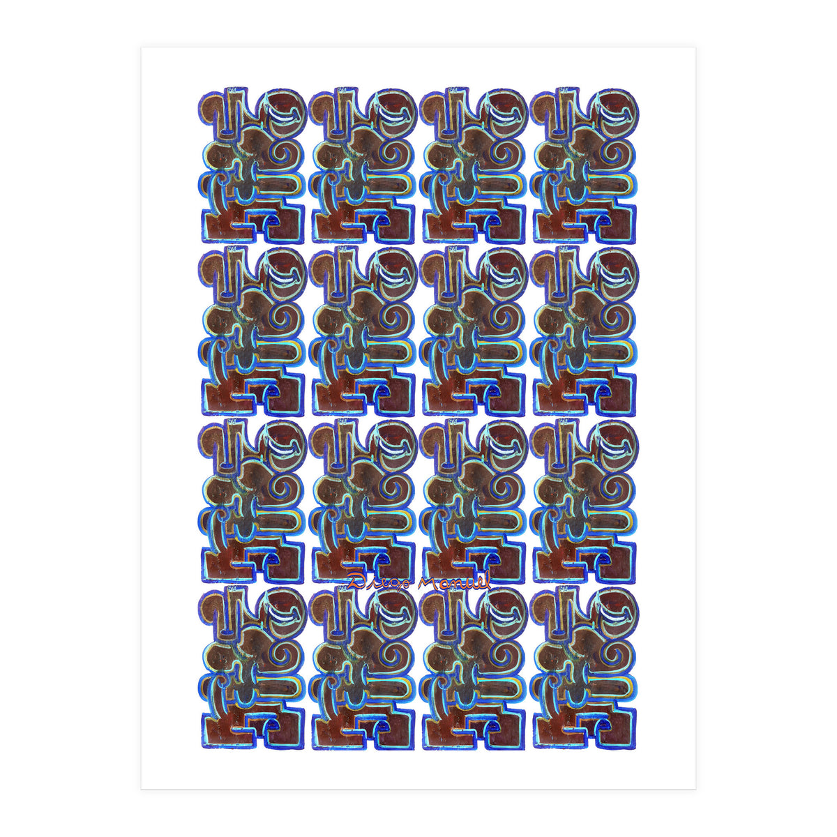 Garffiti 21 Tapiz D (Print Only)