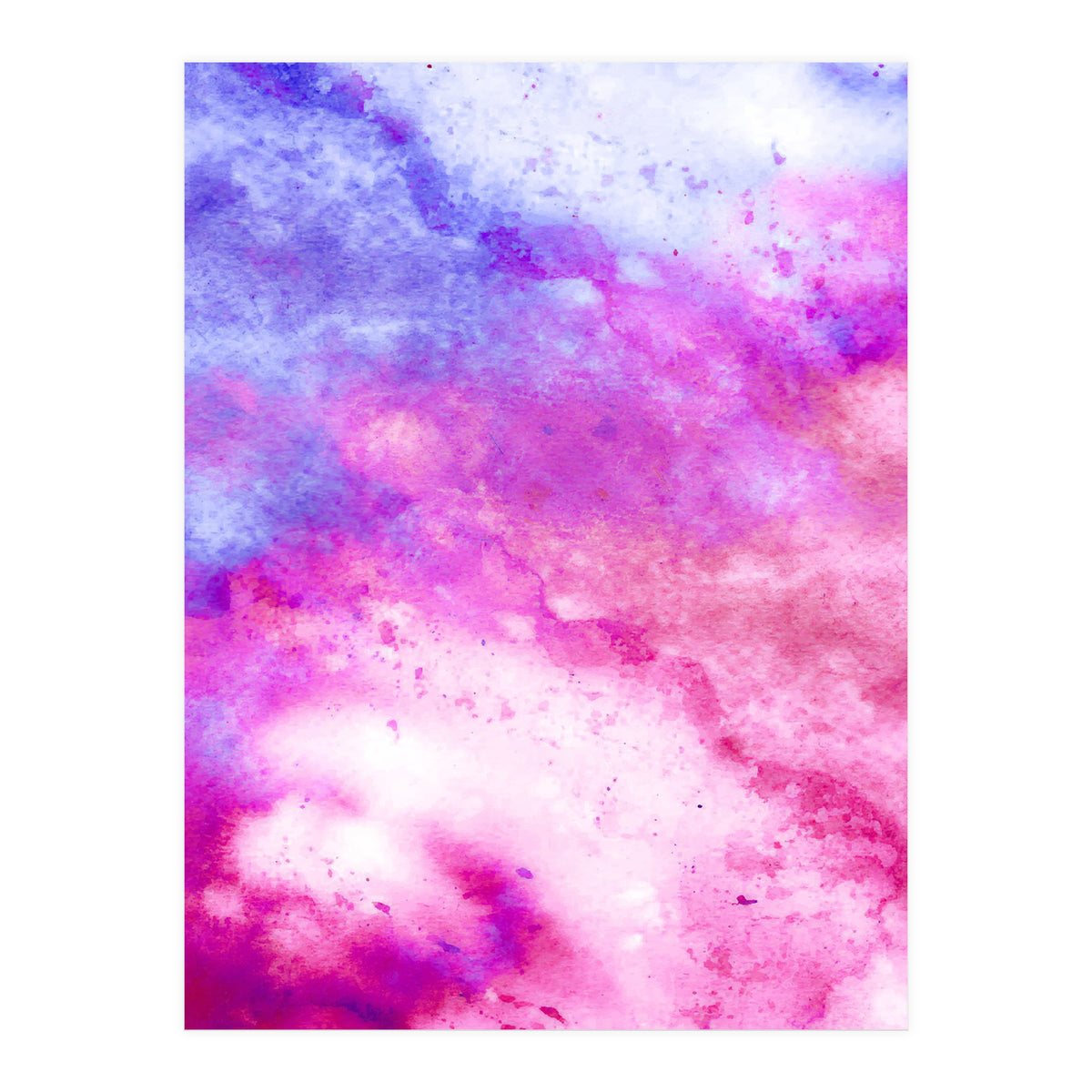 Mixed Feelings Watercolor Art (Print Only)