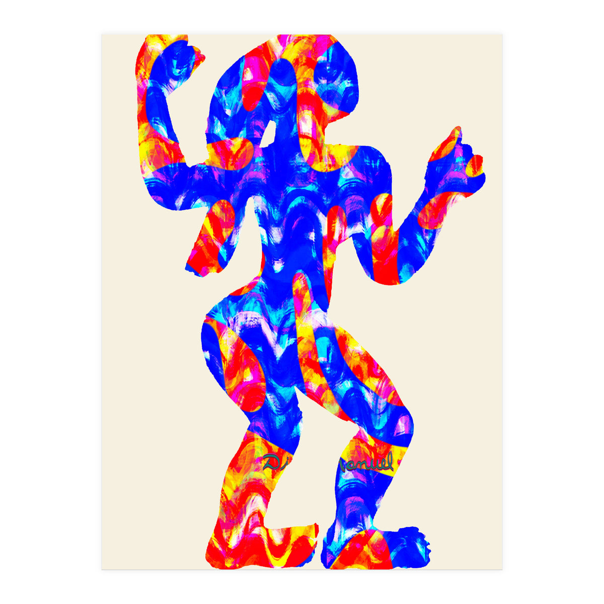 Graffiti Digital Nuevo 8 (Print Only)