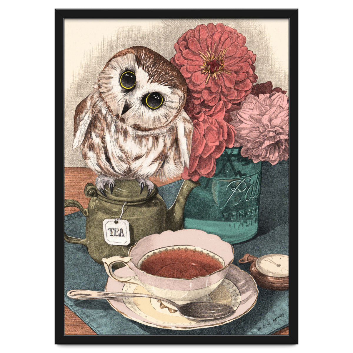 Sweet Little Tea Owl