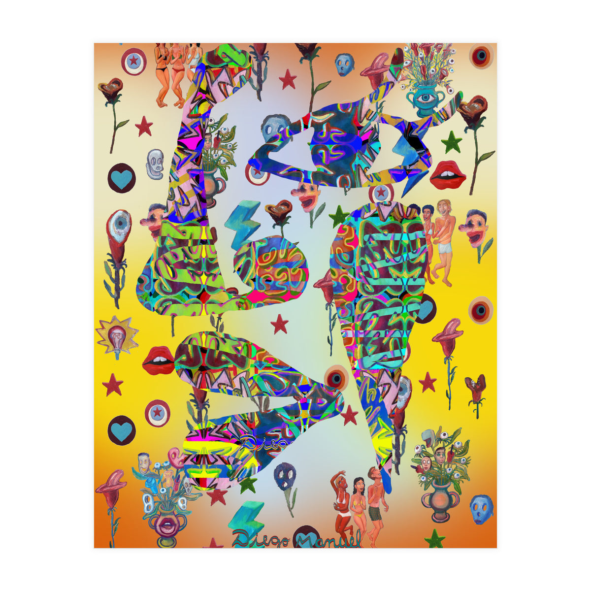 Graffiti Digital 12 2022 B 1 (Print Only)