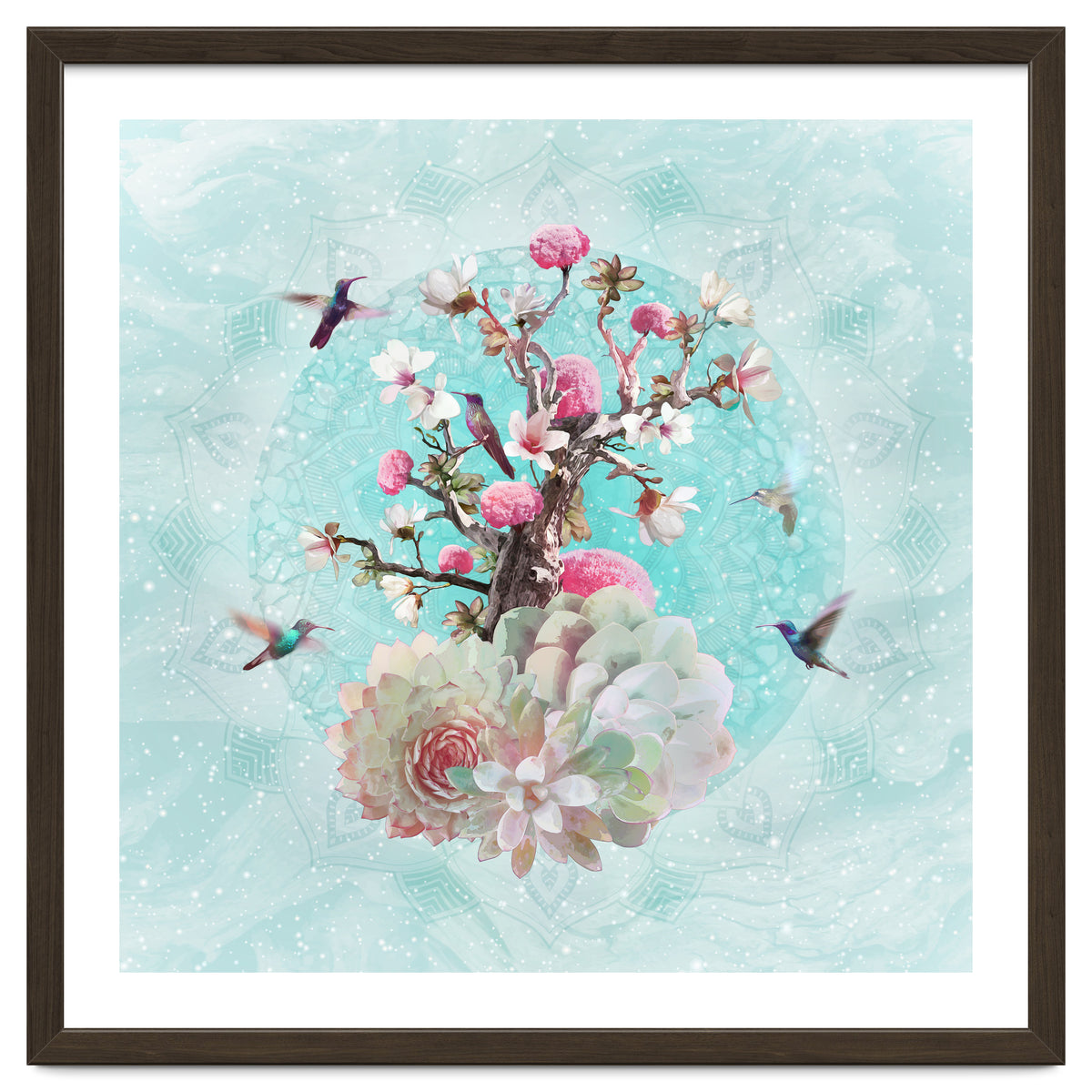Floral Hummingbird