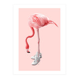 Sneaker Flamingo (Print Only) thumbnail