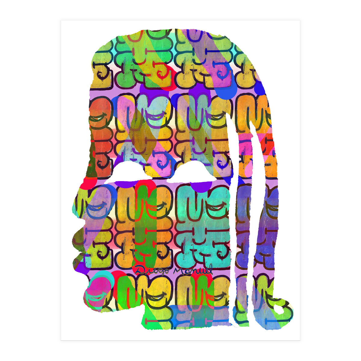 Abstracto Pop Nuevo B 7 Copia (Print Only)