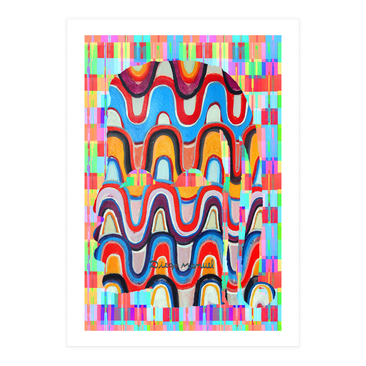 Abstracto Pop Nuevo B Nuevo 15 (Print Only)