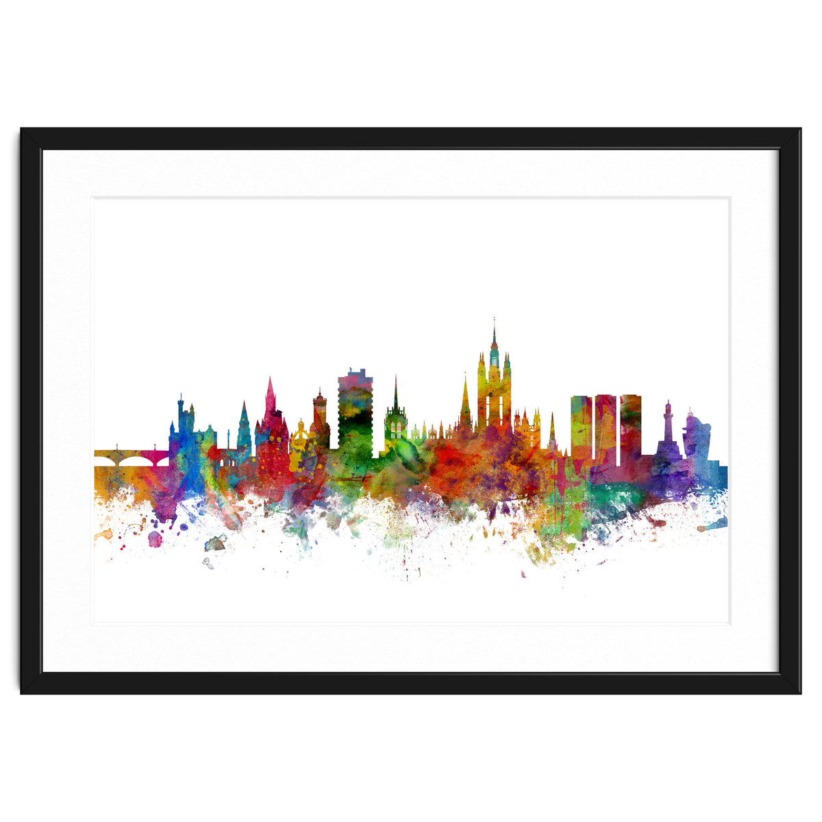 Aberdeen Scotland Skyline