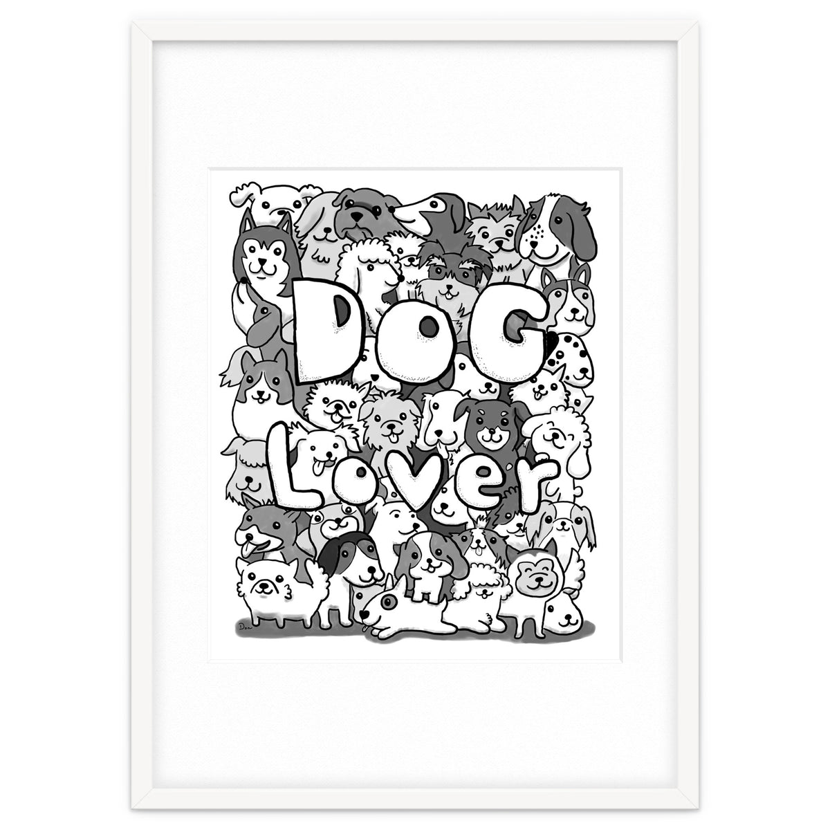 Doodle 72:  Dog Lover
