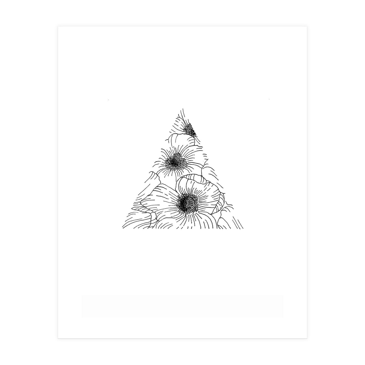Salt&Surf Flower Triangle (Print Only)